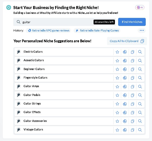 Choosing a Niche Using AI - Profitable Possibilities